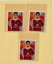 3 x Gündogan Gundogan City Nuremberg Topps Football 2009/10 Rookie RC Sticker