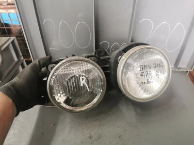 Original BMW E30 Frontscheinwerfer Scheinwerfer rechts Linse + Halbmond HELLA - Bild 1 von 4