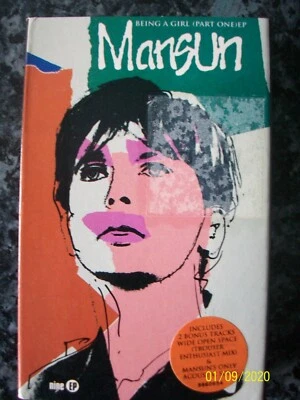 Mansun - Being A Girl (Part One) EP Cassette Single Tape MC - Image 1 of 2
