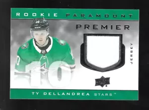 MAGLIA ROOKIE TY DELLANDREA RC AUTO 2020-21 UD PREMIER PARAMOUNT P-TD - Foto 1 di 2
