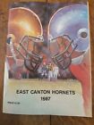 Ohio Carrollton Warriors Vs East Canton Hornets Oct. 16, 1987 Football Program