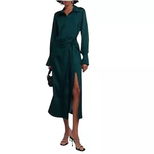 New Simkhai Satin Samba Dress Size 00 Retail $645 - Picture 1 of 7