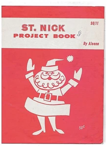 Vintage weihnachten handwerk buch 1960erer von Aleene Santa, Schneemann, Eierornamente - Bild 1 von 5