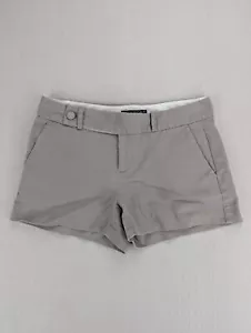 Pantaloncini corti Banana Republic donna taglia 0P beige tela Petites Y2K preppy boho - Foto 1 di 11