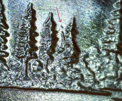 2005-D 25C Minnesota - Satin Finish Extra Tree DDR-001 (Special Strike) - Image 1 of 4