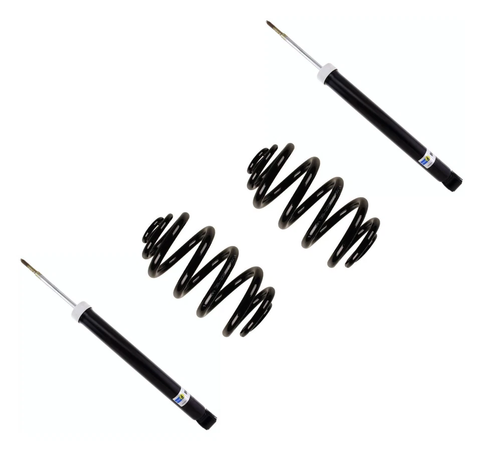 Juego de 4 muelles helicoidales traseros izquierdo + derecho + amortiguadores BILSTEIN para BMW X3 (2004-2010) Foto 1 de 1