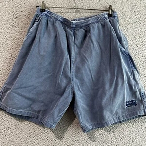 Crazy Shirts Hawaii Shorts Mens XL Blue Blueberry Dyed Drawstring Chino - Picture 1 of 10