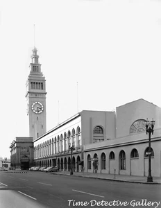 The Ferry Building, San Francisco, Kalifornien - 1960 - Vintage Fotodruck - Bild 1 von 1