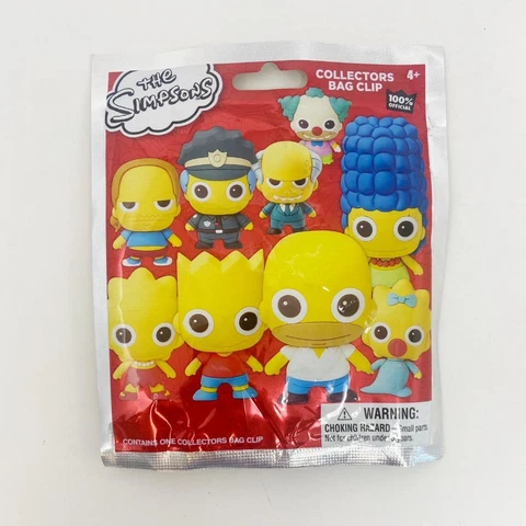 The Simpsons Collectors Figural 3D Bag Clip - YOU CHOOSE! Cover