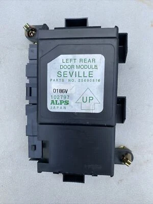 Cadillac Sevilla 1998-2004 puerta módulo de control informático puerta trasera izquierda OEM Foto 1 de 4