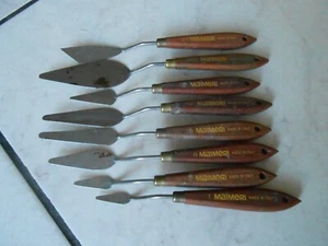MAIMERI N. 7 SPATOLE USATE VINTAGE ANNI '70 - Foto 1 di 12