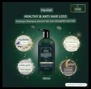 Protect Hair Loss Organic Herbal Shampoo Prevention Colorless Havilah Reviving - Picture 1 of 7