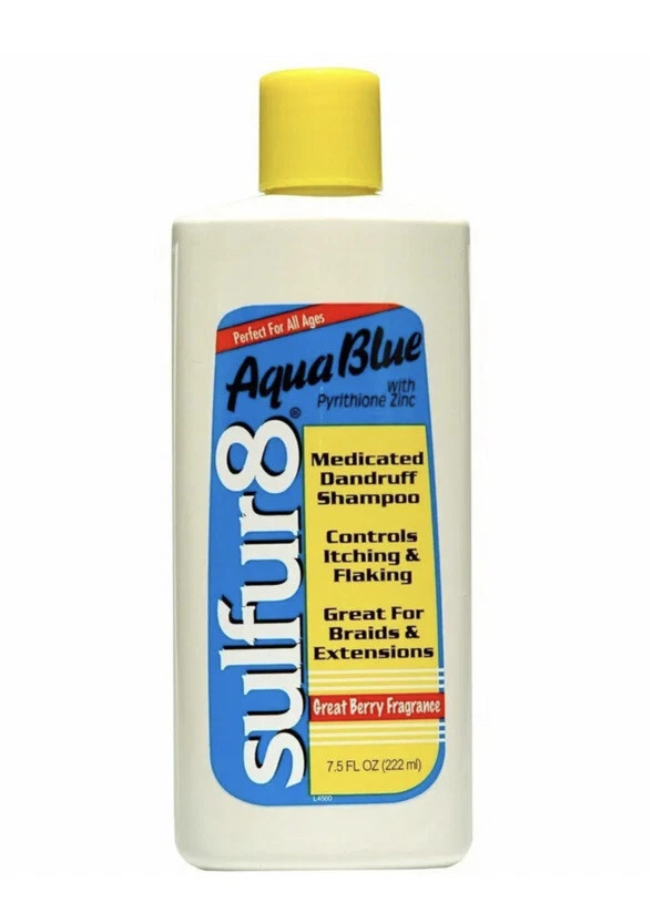 Champú ancaspa medicado azul aguamarina azufre 8 7,5 oz Foto 1 de 1