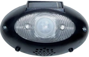 Outdoor Haus Hof Drahtloser Solar LED Beleuchteter Sicherheit Bewegungserkennung Alarm  - Bild 1 von 6