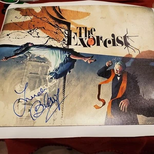 Linda Blair The Exorcist Autographed Signed 16x20 CANVAS Beckett COA BRAND RARE - Picture 1 of 3
