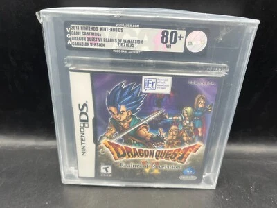 Dragon Quest VI Realms of Revelation CAN Nintendo DS VGA 80+ FACTORY SEALED WATA - Image 1 of 4