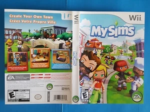 MySims (Nintendo Wii) - cover art insert ONLY - Bild 1 von 1