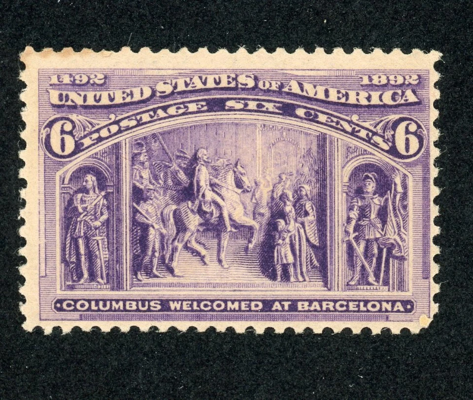 US 235 MNH 6c 1893 Columbia Exposition - Image 1 of 1