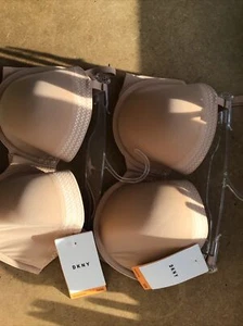 DKNY NUDE BRAS 32DD TWO PAIRS LIMITED OFFER £35 - Picture 1 of 4