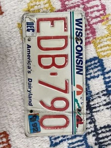 Wisconsin Nummernschild - Bild 1 von 1
