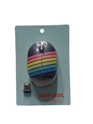 SURF ONN WIRELESS MOUSE WITH 5 BUTTONS AND SCROLL WHEEL BATTERY INCLUDED Usb - Image 1 of 4