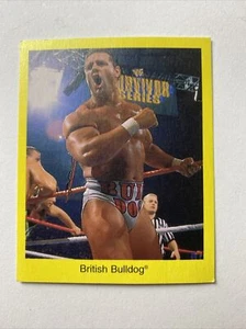 1997 British Bulldog WWF CARDINAL Games card trivia WWE Davey Boy Smith - Picture 1 of 2