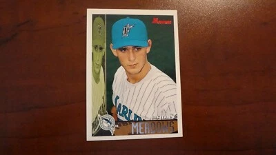 1995 BOWMAN #158 BRIAN MEADOWS BASEBALL CARD - Image 1 of 2