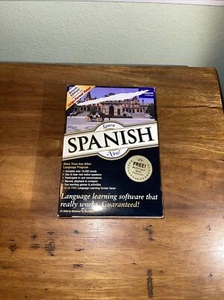 Deluxe Edition Enhanced with Large-Format Video Learn Spanish Now CD Rom-New - Picture 1 of 1