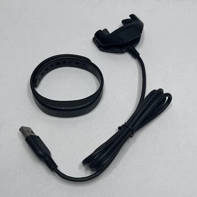 AS IS Garmin Vivosmart Schwarz Unisex Aktivitätstracker Beschreibung lesen - Bild 1 von 4