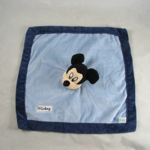Disney Baby Mickey Mouse Lovey Security Blanket 13 x 13 - Picture 1 of 6