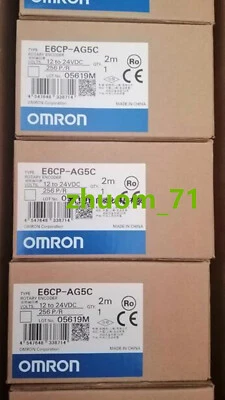 1PC New OMRON Rotary Encoder E6CP-AG5C 256P/R 12-24VDC - Image 1 of 4