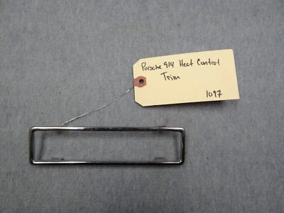Bisel de control de calefacción para Porsche 914 Foto 1 de 4