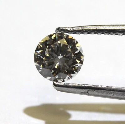 GIA loose certified .30ct VS1 L Faint Brown round Natural brilliant diamond - Image 1 of 4