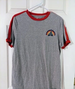 Walt Disney World 1971 Gray Ringer Style Retro Tee Shirt Unisex Size M - Picture 1 of 5