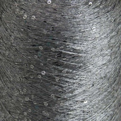 Sale New 1Cone 500g Nylon Polyester Sequin Hand Knit Wrap Scarfs Crochet Yarn 24 - Image 1 of 4