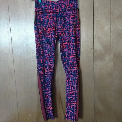 Mujer S/M Pull On Comodidad Cintura Estampado Geométrico Leggings Ropa Activa Pantalones Foto 1 de 4