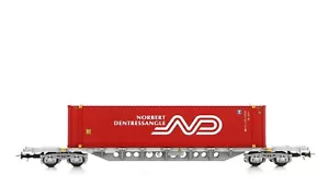 JOUEF HJ6241 SNCF Carro Sgss caricato con containers "NORBERT DENT" - Imagen 1 de 6