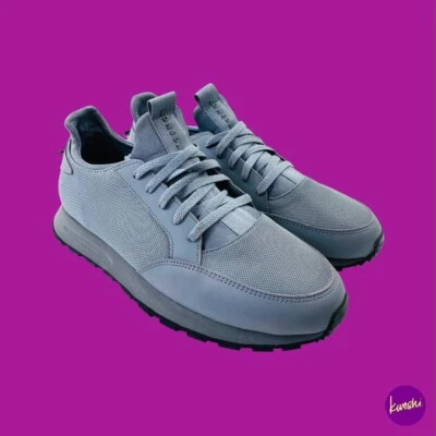LONSDALE Zapatillas Ganton Para Hombre, Parte Superior de Malla Transpirable, Gris, Reino Unido 10/UE 45 Foto 1 de 4