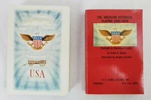 VINTAGE ~ "The American Bicentennial Historical Playing Card Deck" AB76 mit Buch - Bild 1 von 12