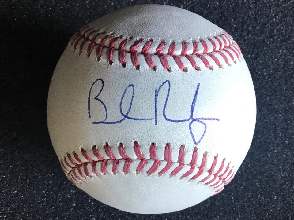 BRENDAN RODGERS Colorado Rockies AUTHENTIC AUTO ROMLB w/ JSA COA MINT - Image 1 of 4