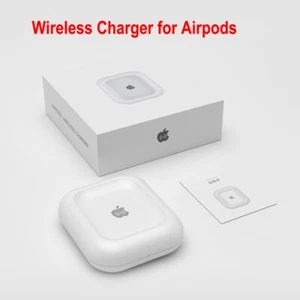 Apple Wireless Earphones Charger Fast Charging Station 3W/5W/7.5W AirPods Phones - Picture 1 of 5
