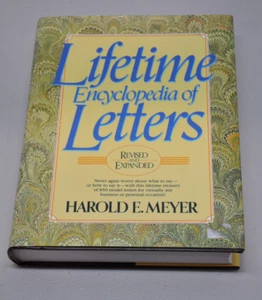 Lifetime Encyclopedia of Letters - Harold E. Meyer - Hardcover - 1991 - Picture 1 of 14