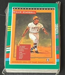 DONRUSS BASEBALL COMPLETE PUZZLE SETS AARON GEHRIG SPAHN MUSIAL YAZ (SEE LIST) - Picture 1 of 22
