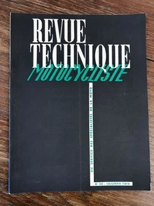(RTA) Revue Technique Motocycliste RTM 1950 Nr 28 Triumph TWN 250 Type Armée - Picture 1 of 2