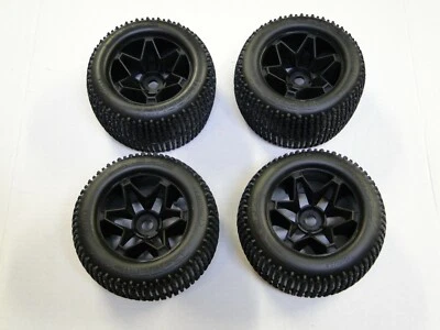 NEW HPI SAVAGE XL 5.9 RTR Wheels & Tires Set 17mm Hex X 4.6 GT-6 HXL31 - Image 1 of 3