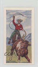 1961 Barratt The Wild West Series of 24 Tea The Working Cowboy #18 z6d