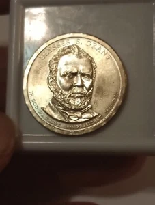 MINT 2011 P. MINT ULYSSES S. GRANT GOLD DOLLAR - Picture 1 of 3