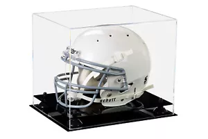 Deluxe durchsichtige Acryl Full Size NCAA/Pro Football Helm Vitrine (A002-BR) - Bild 1 von 11