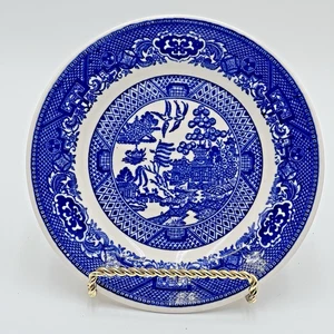 Willow Ware von Royal China blau 6" Teller Brot Butter Dessert Chinoiserie Design - Bild 1 von 5