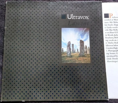 ULTRAVOX „LAMENT“ GERMAN PRESS - Bild 1 von 4